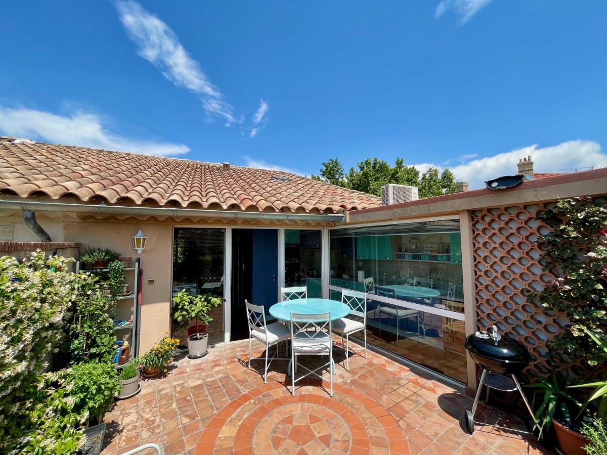L'Atypique - T3 Grande Terrasse, Bbq Vue Et Cheminee Apartman Avignon Kültér fotó
